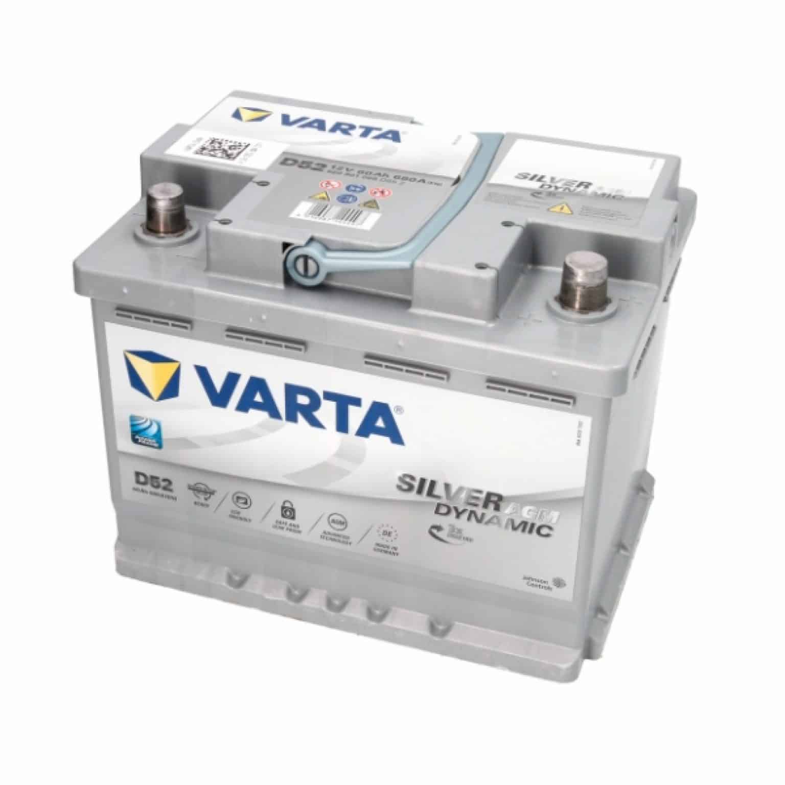 Varta 60 обратная полярность